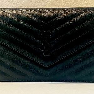 YSL small Envelope flap wallet on chain